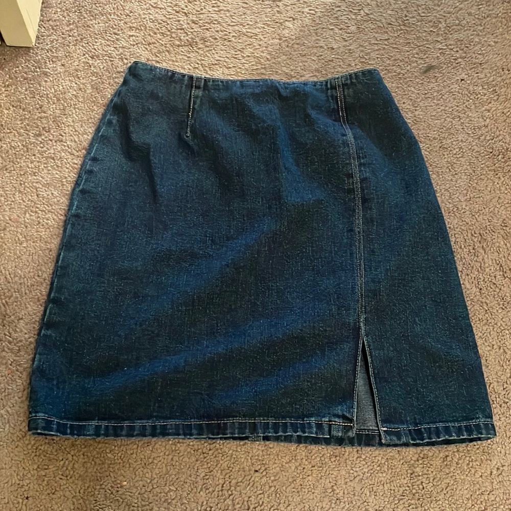 Old Navy vintage denim skirt